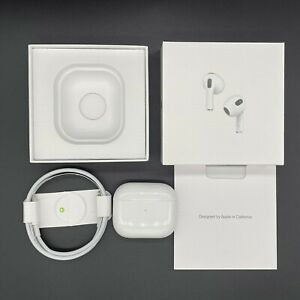 Xmas Apple AirPods 3rd Generation Bluetooth Wireless Earbuds Charging Case White