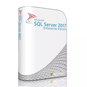 Microsoft SQL Server 2017 Enterprise with 64 Core License, unlimited User CALs - Picture 1 of 3