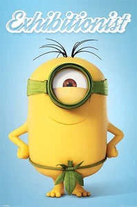 Despicable Me Minions Exhibitionist Max Walli Poster 24" x 36" - Picture 1 of 2