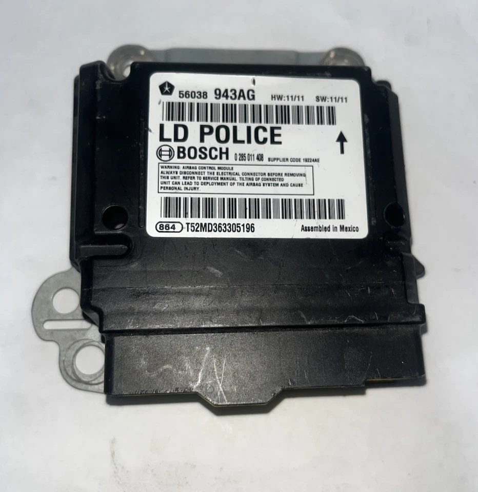 Зарядное устройство для Dodge 56038 943AG 2011-2014 годов выпуска без аварий - Изображение 1 из 2