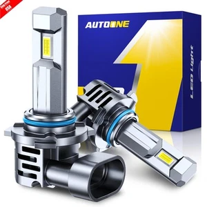 AUTOONE 9005 HB3 LED Faros Bombillas Brillantes Kit 6500K Blanco 80000LM Viga Alta/Baja - Imagen 1 de 12