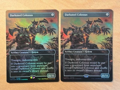 MTG Magic the Gathering 1x Darksteel Colossus Foil Borderless Promo NM - Image 1 of 2