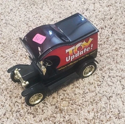Caja de cambios Ford Modelo T 1912 Coche de entrega Diecast Coche Juguete Actualización Banco con llave Foto 1 de 4