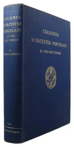 Coloured Worcester Porcelain of the First Period (1751-1783). Like new HB 1977 - Picture 1 of 1