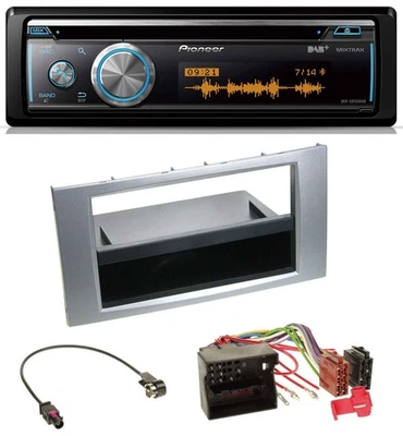 Pioneer MP3 DAB USB CD Bluetooth Autoradio für Ford Galaxy Focus C-Max S-Max 03- - Bild 1 von 4
