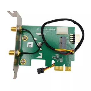 HP 801771-001 Mini PCI-e Wi-Fi Caddy Adapter M.2 2230 to LP PCIe-x1 - Picture 1 of 4
