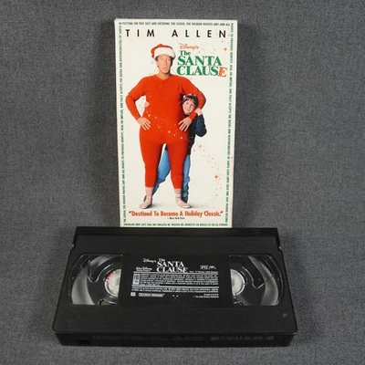 Vintage Disney The Santa Clause VHS Tape Tim Allen Family Christmas Comedy - Image 1 of 4