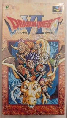 Nintendo SNES Super Famicom SFC Game DQ Dragon Quest VI 6 NTSC-J Japan [Unused] - Image 1 of 4