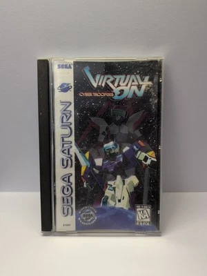 Virtual On Cyber Troopers Sega Saturn With Manual Reg Card MINTY DISC FAST!  - Image 1 of 4