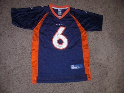 Camiseta de fútbol americano Reebok de los Denver Broncos JAY CUTLER juvenil grande Foto 1 de 4