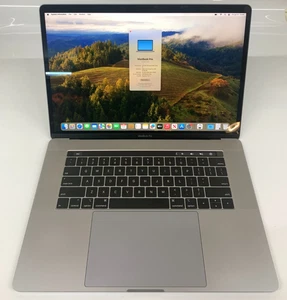 MacBook Pro 2019 15" A1990 i7-9750H 32GB 250GB USA Grade B - Picture 1 of 8