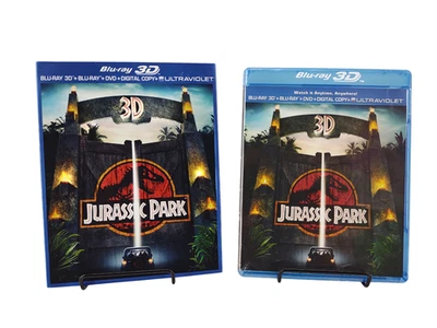 Jurassic Park ( Bluray 3D+ DVD + Digital +UV Copy UltraViolet) New Sealed Foto 1 de 4