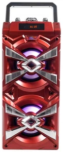 X-Tower Bluetooth Speaker, 50W Peak Power, Dual 4" Speakers, Mic Input & Echo... - Picture 1 of 7