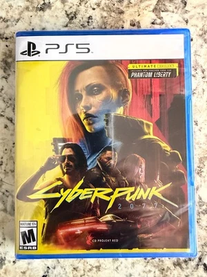 Cyberpunk 2077 Ultimate Edition PS5 Brand New Factory Sealed PlayStation 5 - Image 1 of 3