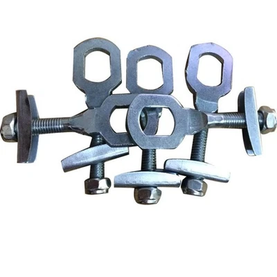 Bike Chain Tensioners Bicycle Chain Adjuster Pull Tight Screw Silver Steel - Image 1 of 4