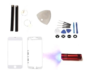 Kit Reparación Pantalla Cristal Táctil Frontal Repuesto Ajuste iPhone 7 Plus 5.5" Blanco - Imagen 1 de 6
