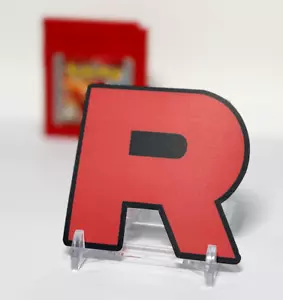 Team Rocket "R" Logo Sticker - Laminated - | Destined Rivals | Pokemon Sticker - Picture 1 of 3