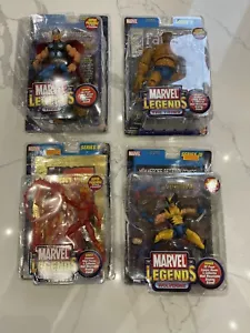 Marvel Legends Lot - Thor, The Thing, Human Torch, Wolverine Toy Biz Bundle🔥 - Picture 1 of 11