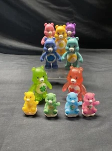 Care Bears Figuren beweglich & Wolke sitzend JP TCFC -1983- selten Glitzer - Bild 1 von 20