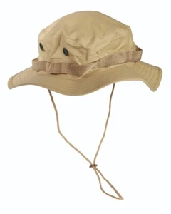 US Army Camuflaje Gi Sombrero de Selva R/S Boonie Caqui Talla M Pescado Cap - Imagen 1 de 1