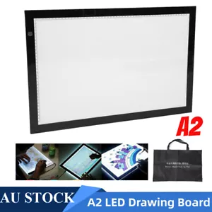 A2 LED Dimmable Tracing Light Box Drawing Board Art Design Pad Copy Lightbox AU - Picture 1 of 12
