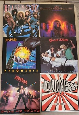 Great White RECOVERY LIVE Vinyl LP Record LOT Def Leppard LOUDNESS Judas Priest  - Image 1 of 4