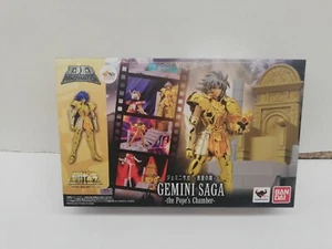 CAVALIERI DELLO ZODIACO ORO SAINT SEIYA GEMINI SAGA THE POPE'S CHAMBER BANDAI - Imagen 1 de 2