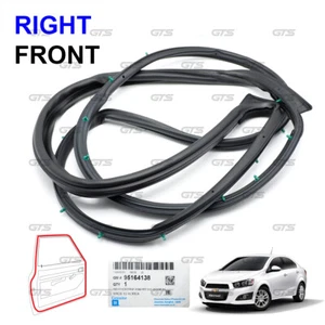 For Chevrolet Sonic 2012 18 Front Right Door Rubber Seal Weatherstrip - Picture 1 of 10