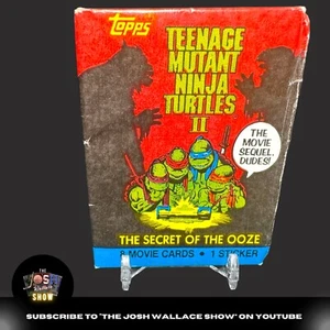 1991 Topps Mirage Studios Teenage Mutant Ninja Turtles SEALED Cards Pack (READ) - Picture 1 of 3