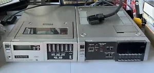 Zenith Betamax VR9800 Video Player / Recorder & VRT9850 Tuner / Timer, for Parts - Bild 1 von 9