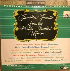 Familiar Favorites from the World's Greatest Music - New York Festival Vinyl - Picture 1 of 2