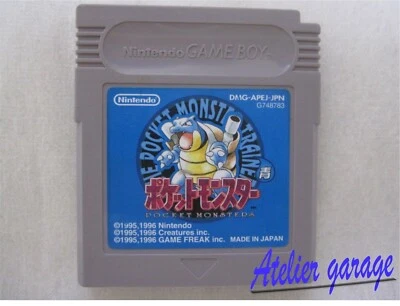 New Save Battery Extend Game Boy Pokemon Blue Pocket Monsters Ao Japanese Ver - Image 1 of 4