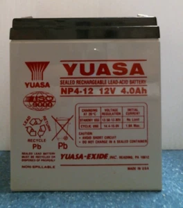Yuasa 12V, 4.0Ah, Battery Replacement For Solex  .. FS - Picture 1 of 3