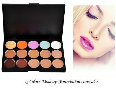 New 15 Colors Contour Face Cream Makeup Concealer Palette Cream Cosmetic Set CL1