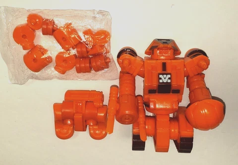 GLYOS TOYFINITY ROBO FORCE VANGUARD DYNAGENESIS ORIGIN EDITION 2014 COMPLETE Cover