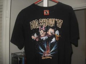 Vintage 1997 Walt Disney World The Big Show Mickey Minnie Goofy Donald - Picture 1 of 3