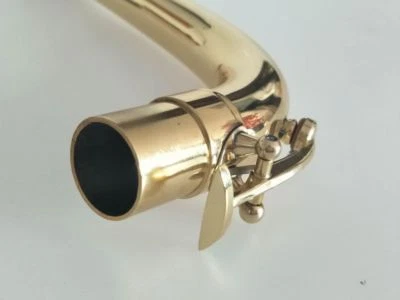 SONGTIELUN New Baritone saxophone neck gold lacquer brass material 21.9mm