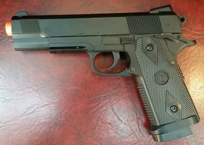 Full Metal Spring Airsoft Gun hand pistol WITH BOX - Image 1 of 2