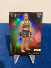 2023 PANINI SELECT UFC MOLLY McCANN RC ROOKIE COLOR WHEEL Prizm SSP LOOK @ PICS