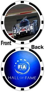 MARK WEBBER - FIA HALL OF FAME - POKER CHIP - FORMULA 1 , F1 , BOXCARS - Picture 1 of 2