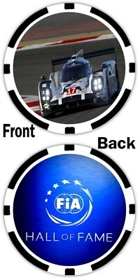 MARK WEBBER - FIA HALL OF FAME - POKER CHIP - FORMULA 1 , F1 , BOXCARS - Image 1 of 2