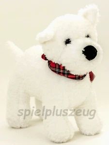 Perro de peluche Schaffer Westi 28 cm Highland Terrier perro peluche blanco - Imagen 1 de 2