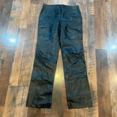 Kenneth Cole leather pants 6 (6004) - Image 1 of 4