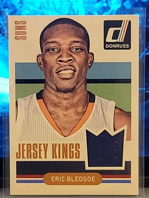 2014-15 Donruss Jersey Kings Eric Bledsoe Jersey Card #22 Phoenix Suns NM/M - Image 1 of 2