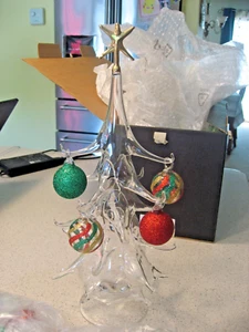 2019 Giovanni Battista Natale Classico Venetian Glass Christmas Tree & Ornaments - Picture 1 of 15