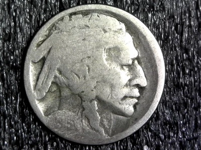1915-D Buffalo Nickel - Acid-Restored Date - Inv#Z686 - Image 1 of 2