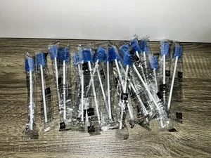 Einweg Med Line Mundpflege Tupfer Zahnreinigung Mund Tupfer (20 blau) - Bild 1 von 2