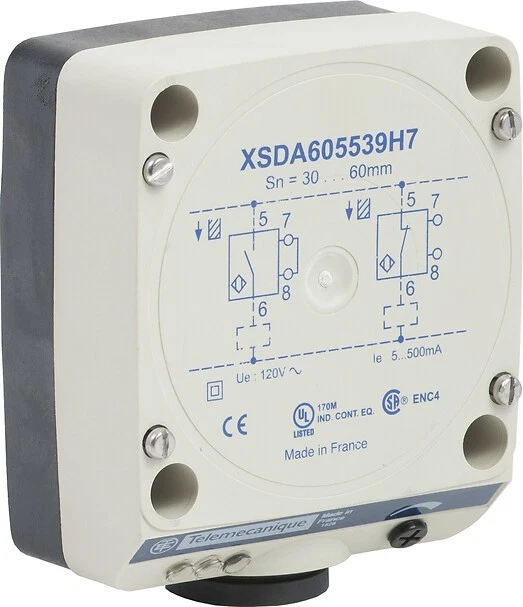 Telemecanique XSDA605539H7 Pressure Sensor Switch -1-60 bar 4-20mA M12 - Image 1 of 1