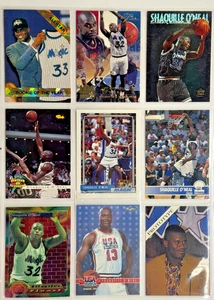 Shaquille O'Neal basketball cards 90s Rookie Promo Figures Early Rare Set Lot - Picture 1 of 21