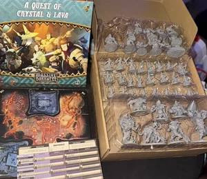 CMON Massive Darkness Lightbringer Pack (Near-Complete w/ Extras!) FREE SHIPPING - Picture 1 of 16